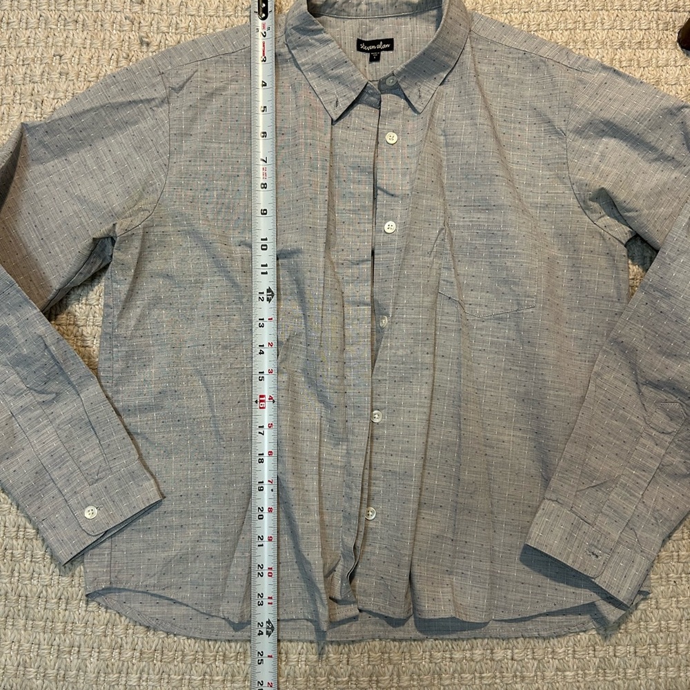 Steven Alan Long-Sleeve Dress Shirt, Women’s large